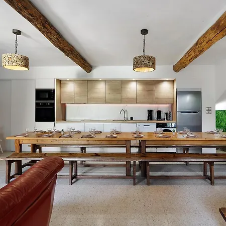 Domaine Du Mas Bresson 26 Personnes Semesterbostad *